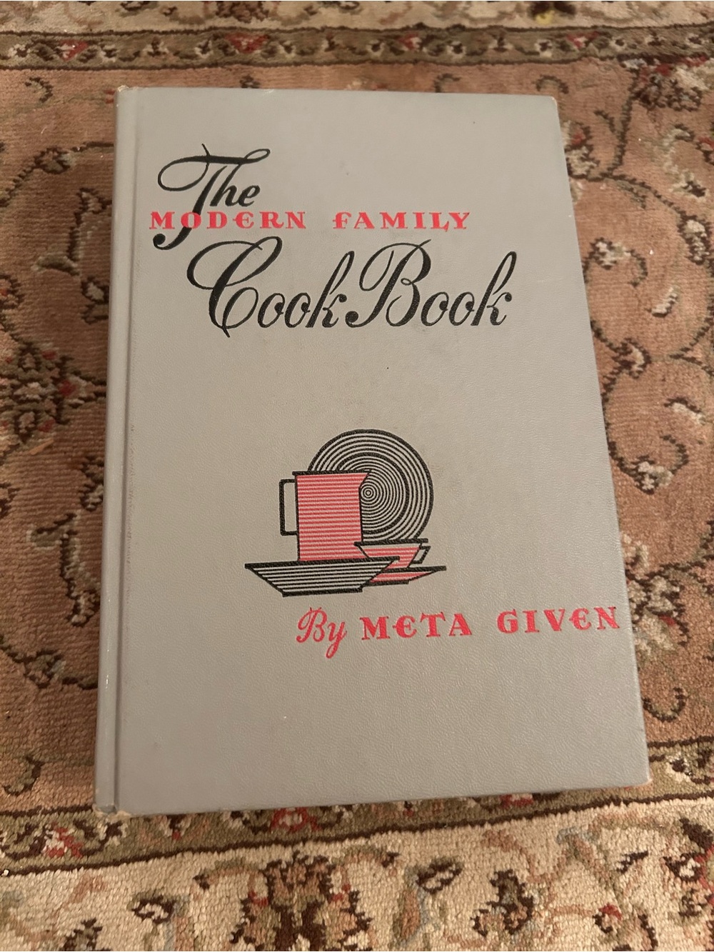 The Modern Family Cook Book by - Gray Cover